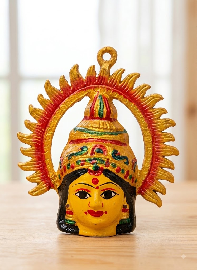 Devi Face with Keeritam