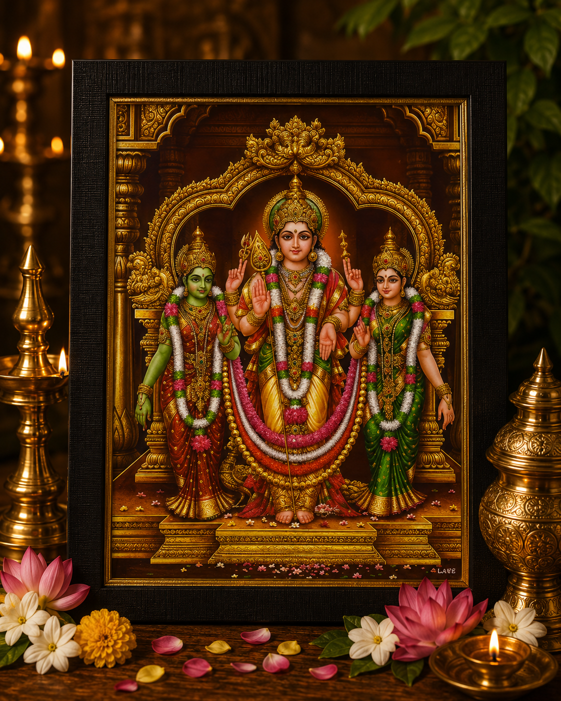 Subramanya family PHOTO