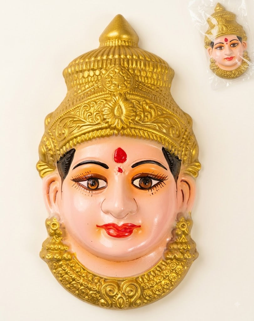 Brass Face painted