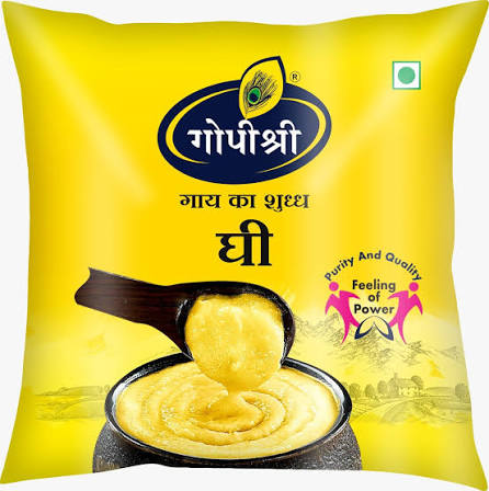 Gopisri cow ghee pouches