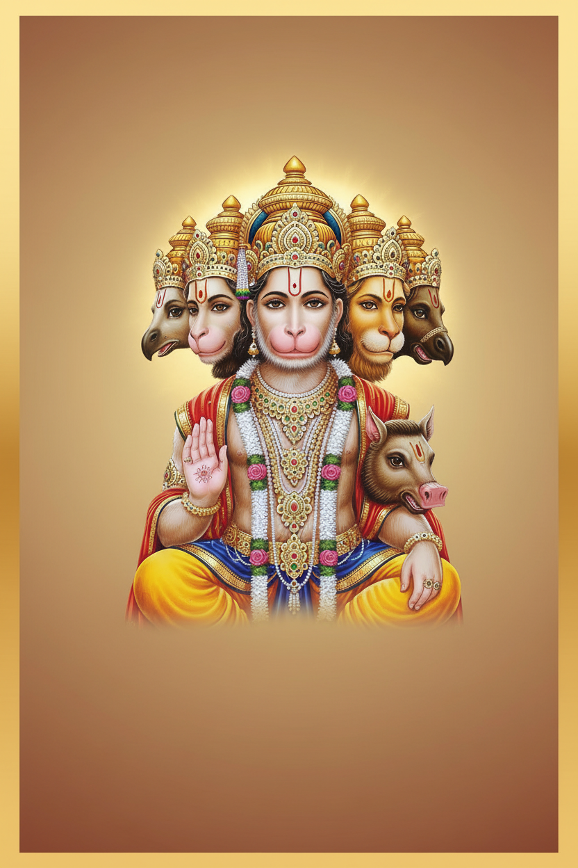 Panchamukha Anjaneya swamy Photo
